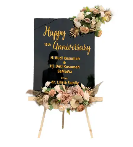 Papan Bunga Akrilik Kramatan