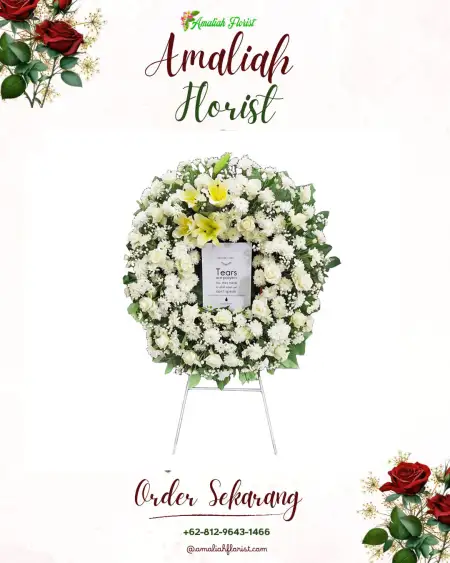 Krans Bunga Duka Kramatan