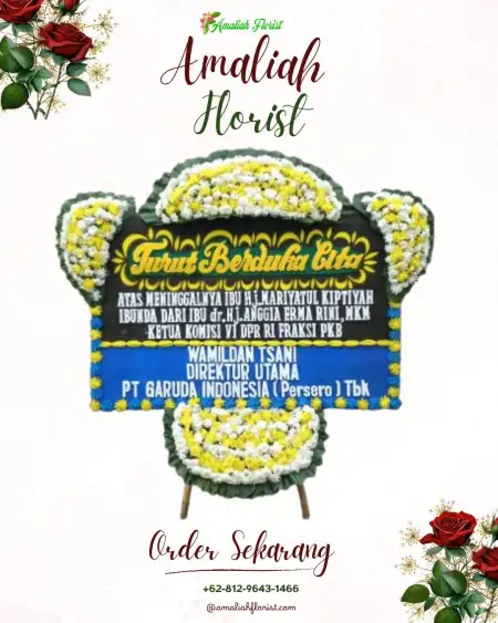 Papan Bunga Duka Kramatan